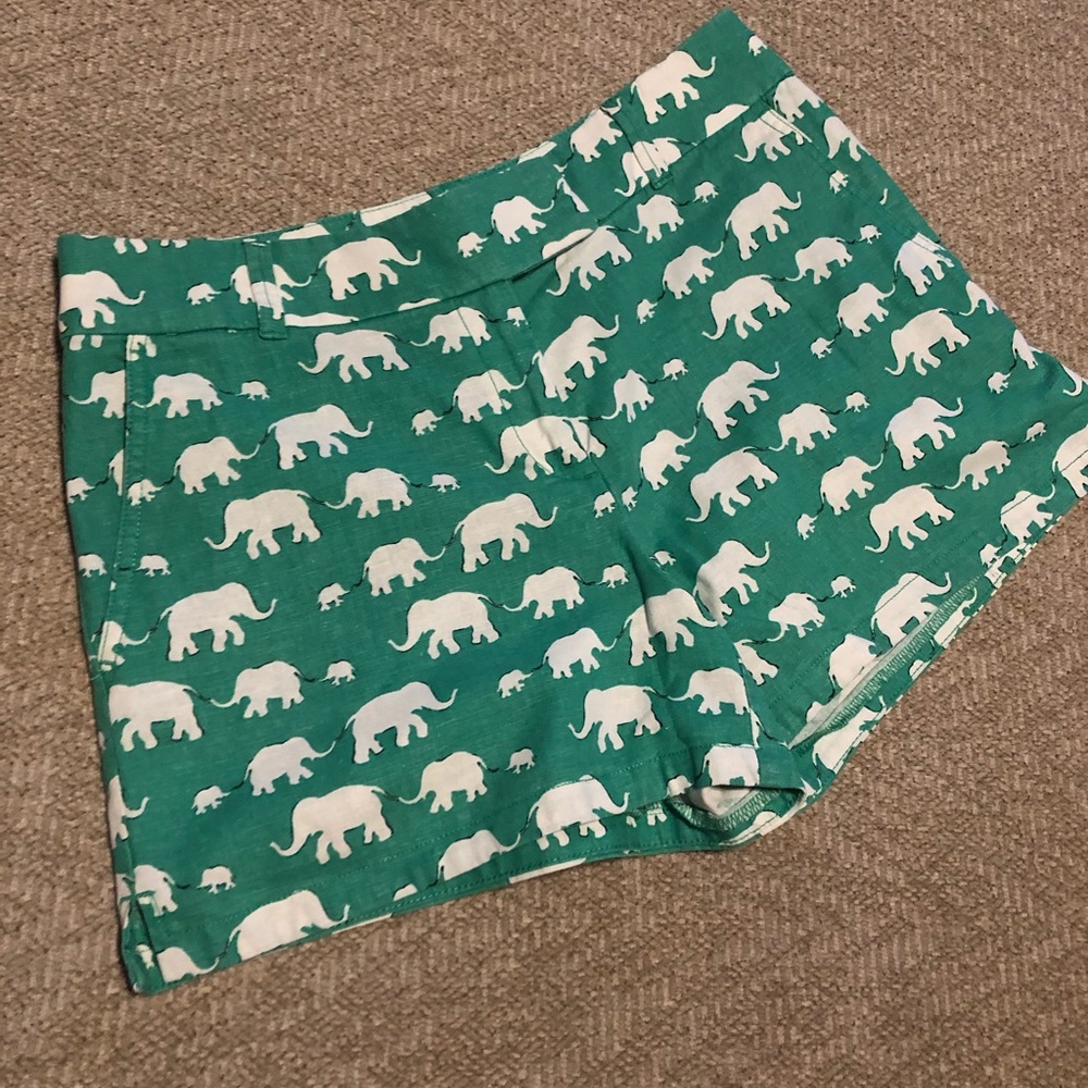 Elephant Print Short